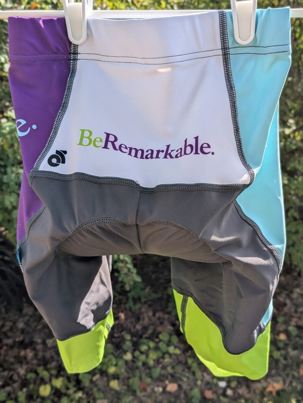 CHAMPION SYSTEM CS Contour "Be Remarkable" Biking Shorts, Wmn Sz M, NWT!!